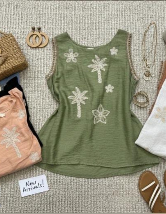BLUSA  TECIDO LINHO COM BORDADO EM CROCE