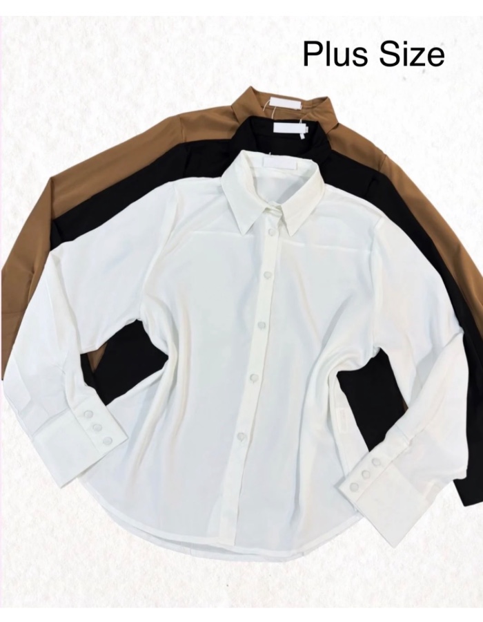 Blusa Social Plus Size