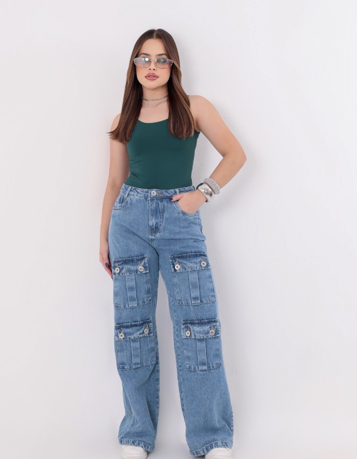 CALÇA JEANS CLARO