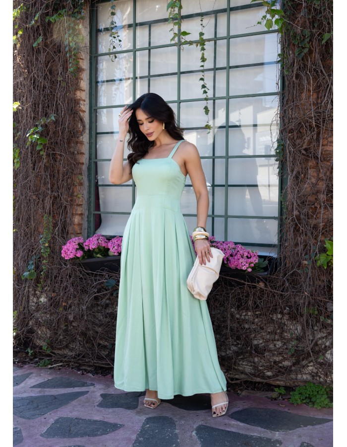 Vestido Reto Liso