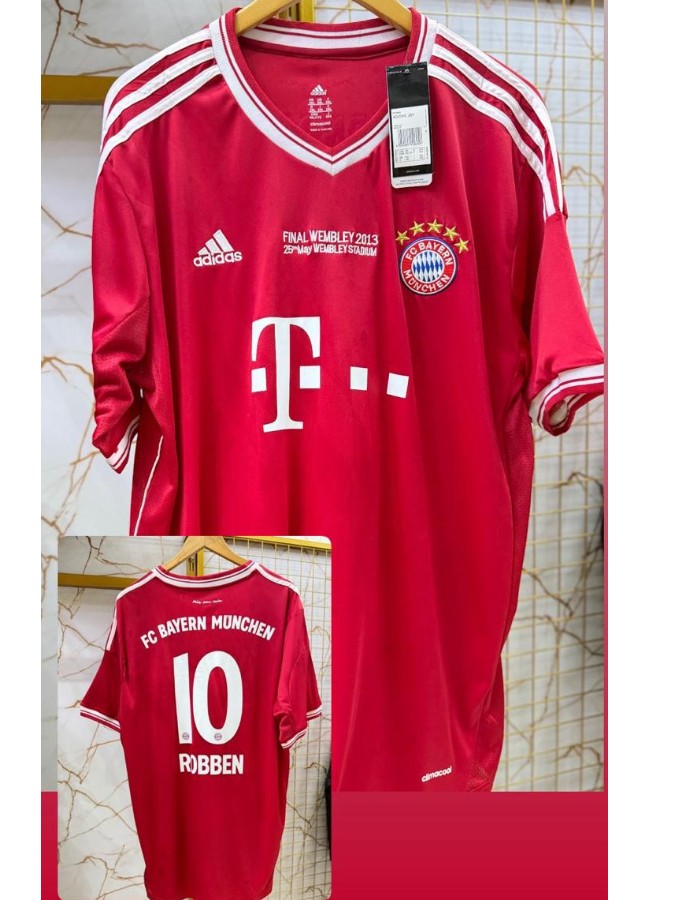 Camisa Bayern de Munique retrô 12/13