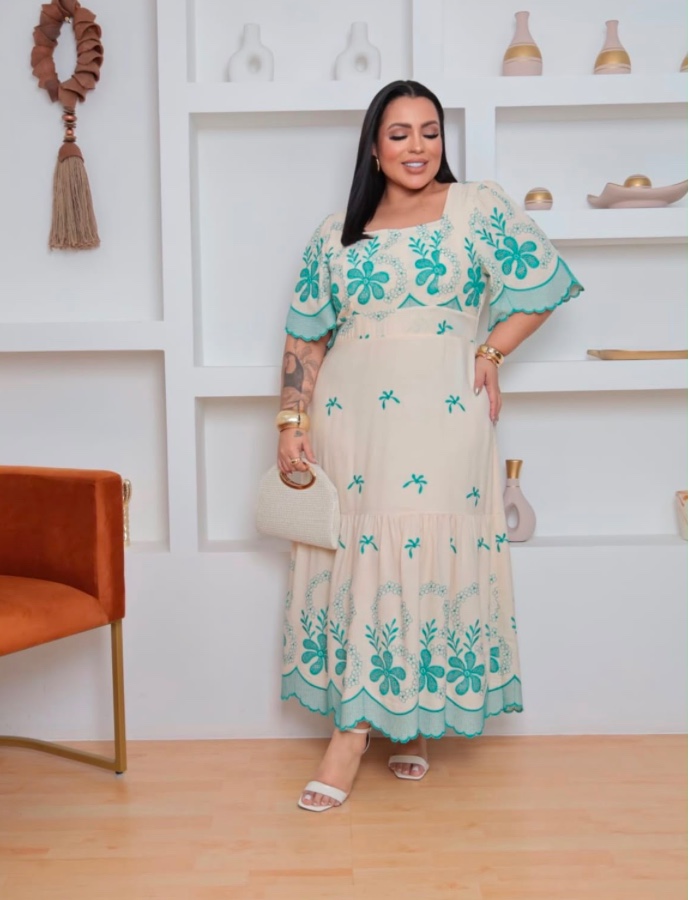 VESTIDO CLARA BORDADO