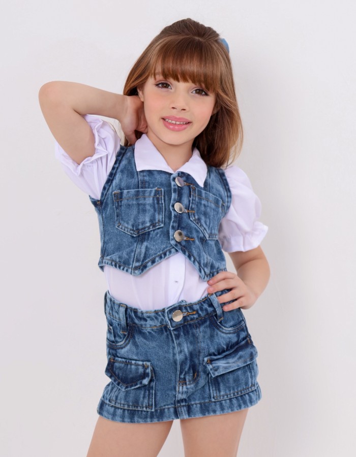 CONJUNTO JEANS INFANTIL
