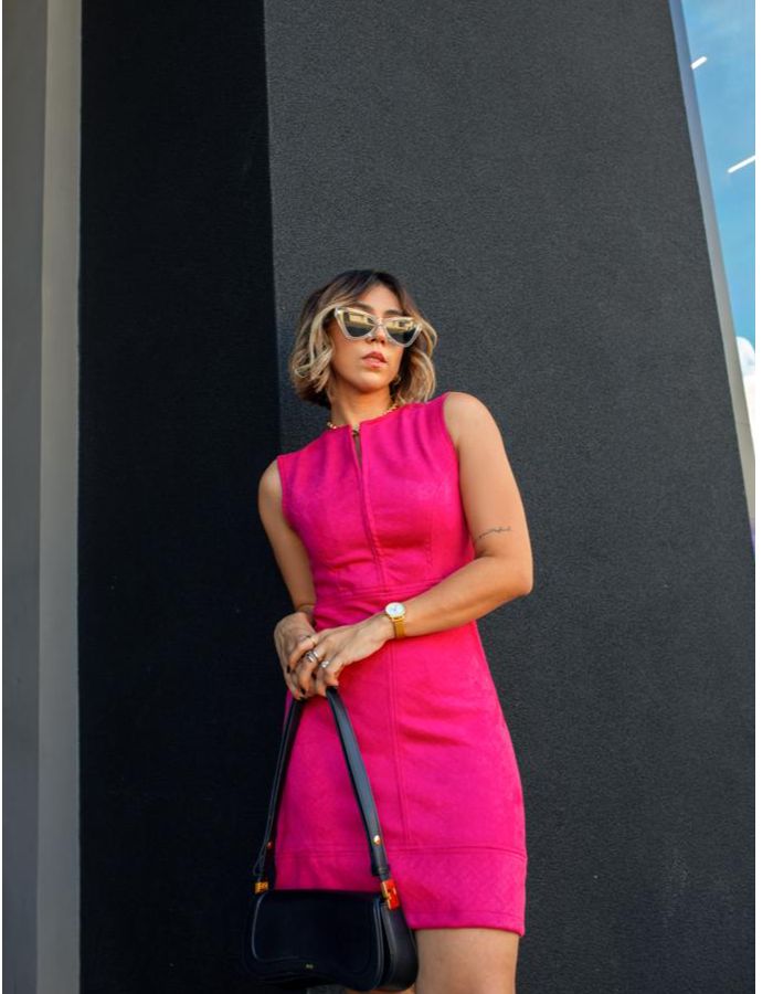 VESTIDO SUEDE
