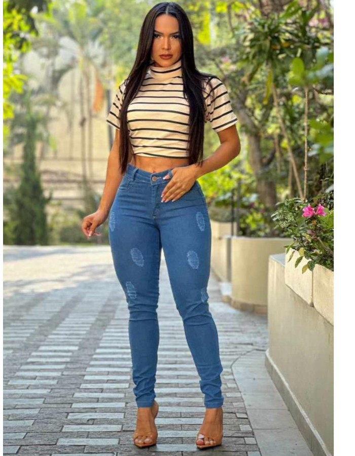 CALÇA SKINNY JEANS