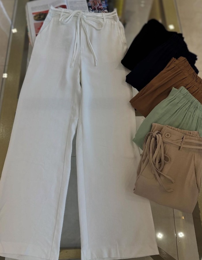 CALÇA PANTALONA CORDA DUPLA