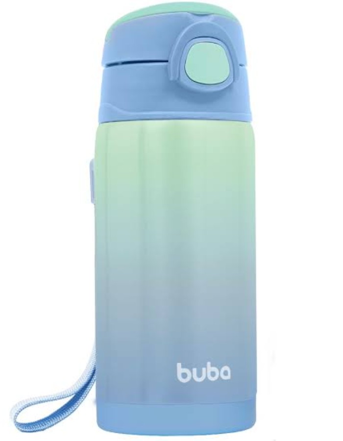 COPO TERMICO PAREDE DUPLA COM CANUDO BUBA