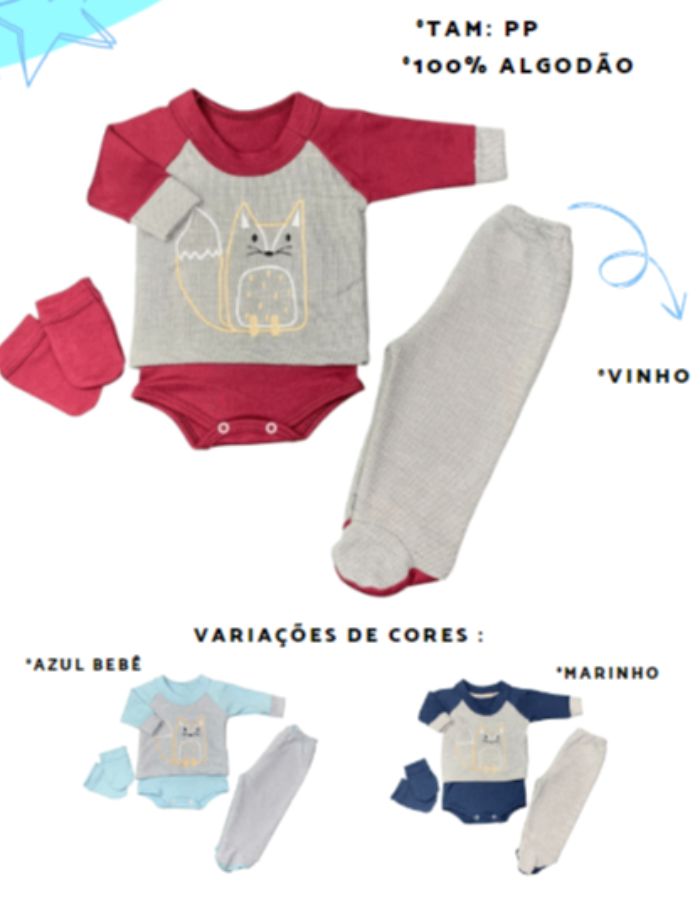 CONJ PAGAO C/ BODY 2087 ELIEL BABY