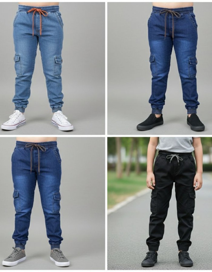 Calça jogger cargo
