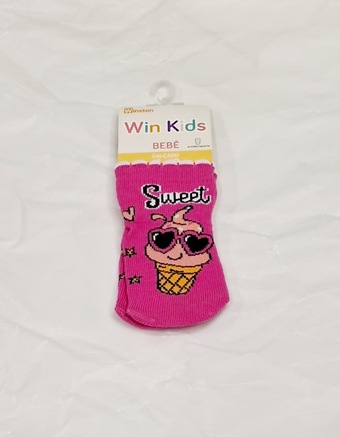 MEIA WIN KIDS ANTIDERRAPANTE 