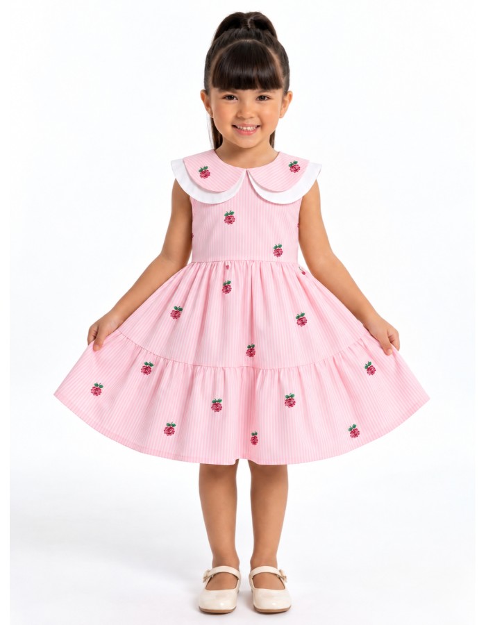 VESTIDO ELEONOR ESTAMPA DE FLOR  R$ 43,00