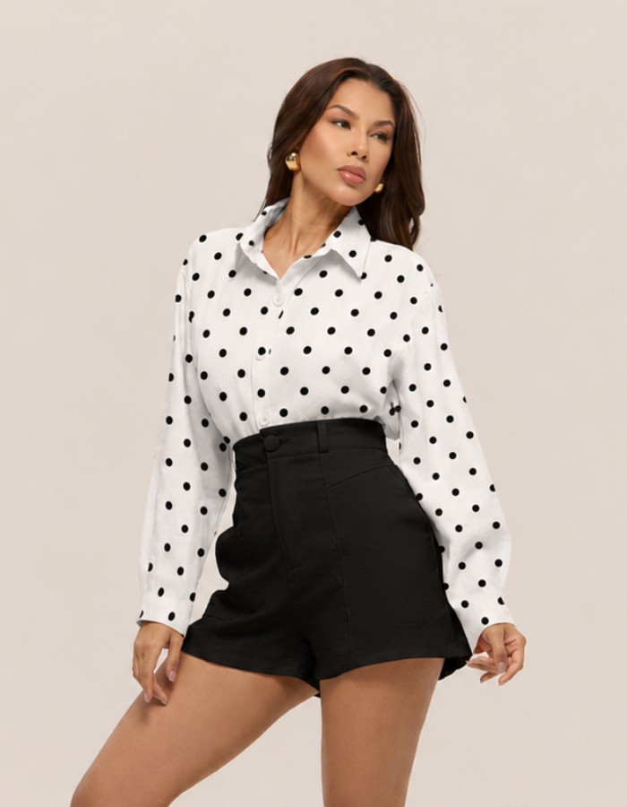 CAMISA BOTOES POÁ