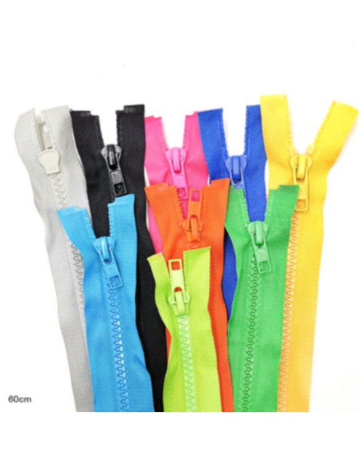 ZIPER VISLON DESTACAVEL 60CM - PACOTE C/ 100 UNIDADES 
