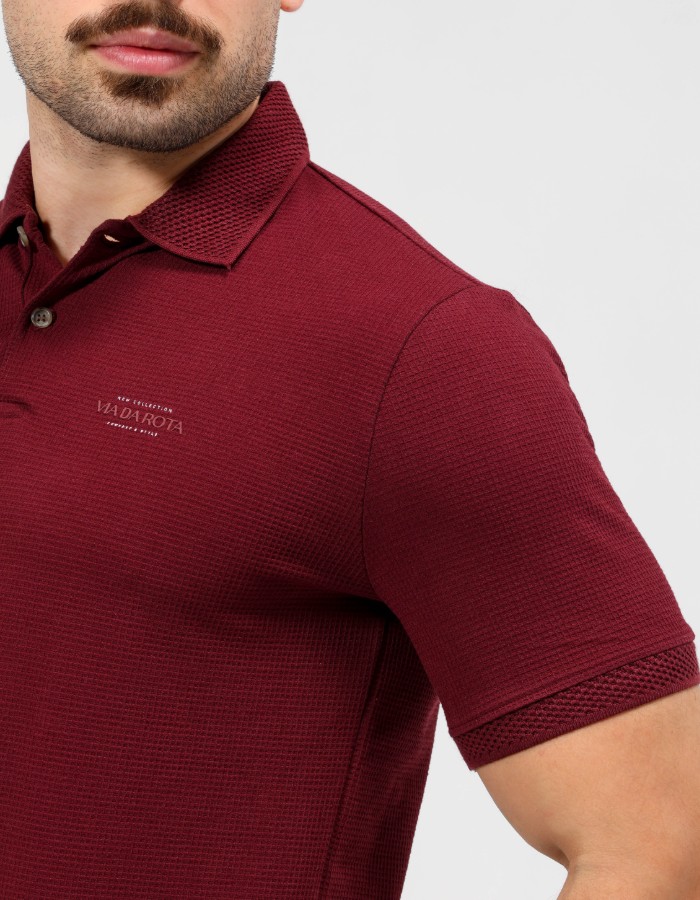 POLO DIFERENCIADA C/ESTAMPA