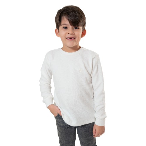  CAMISETA INFANTIL MANGA LONGA PUFFER UNISSEX