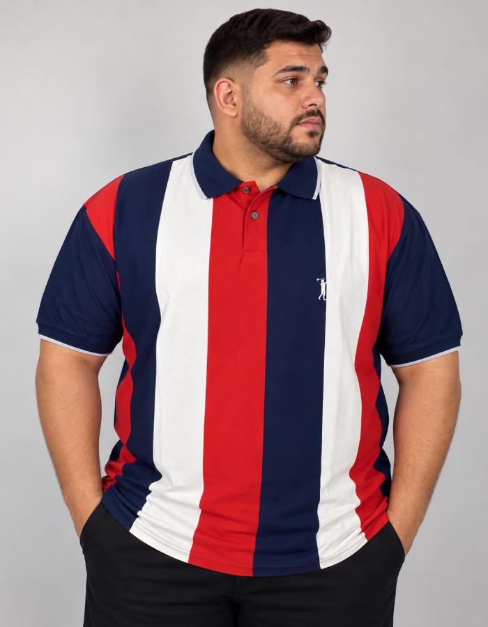 POLO LISTRA VERTICAL GG2