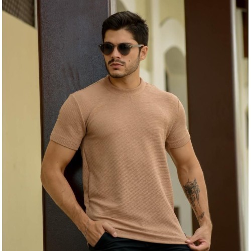 CAMISA ANARUGA CANELA