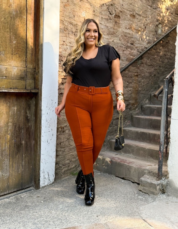 Blusa manga solta 