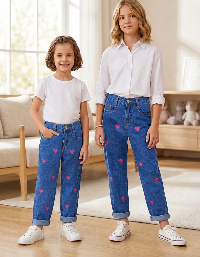  Calça Moon Corações