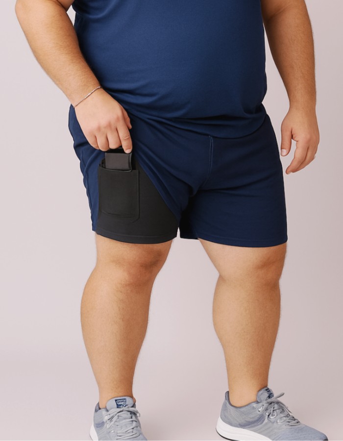 Short Dry-Fit Plus Size (COM COMPRESSÃO)