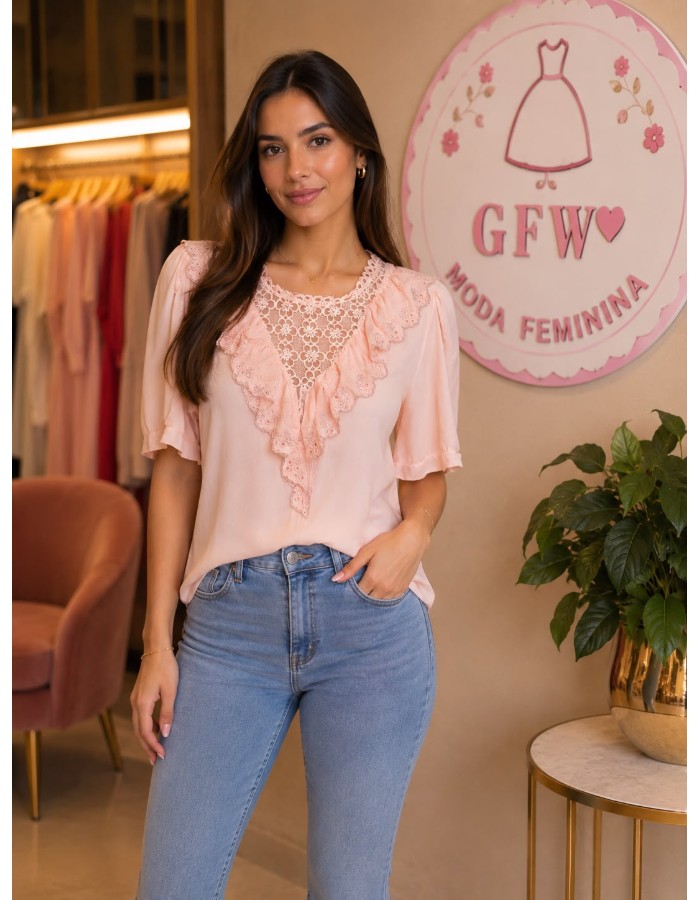 Blusa Slim Linho