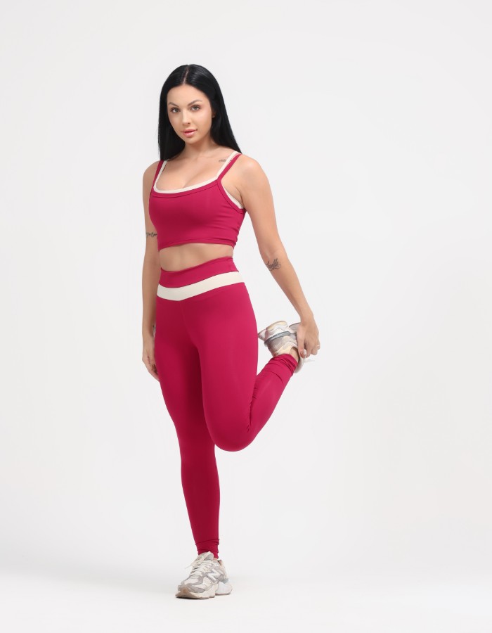 Conj. De calça top duo  Maxx    