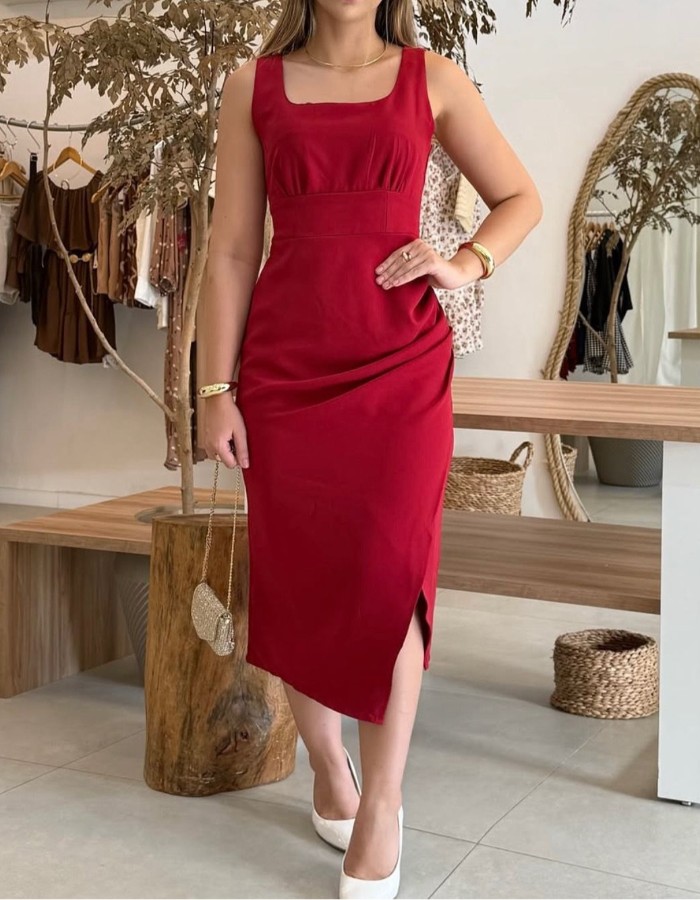 VESTIDO ALFAIATARIA PREMIUM