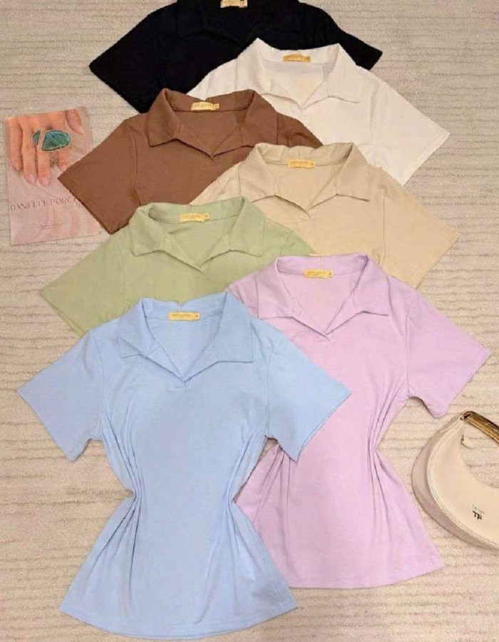 BLUSA MALHA GOLA
