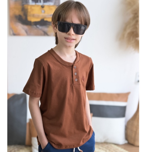 blusa gola portuguesa chocolate