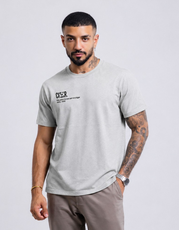 CAMISETA ALGODÃO ESTAMPADA 