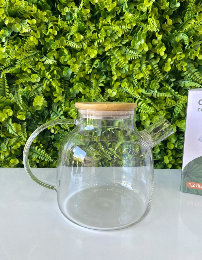CHALEIRA DE VIDRO 1,2L