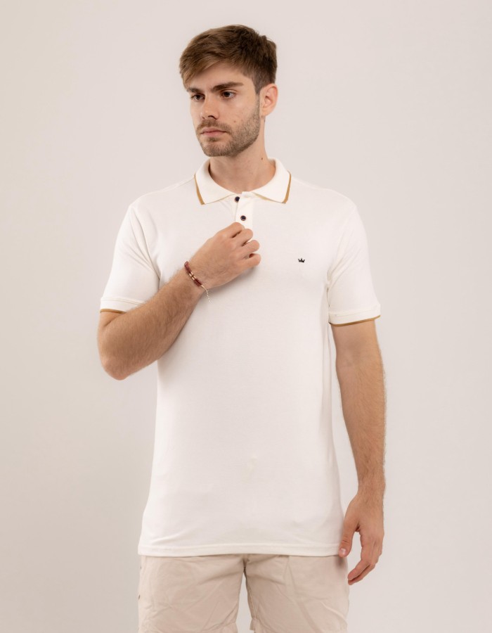 POLO ROMA PIQUET C/ FRISO 