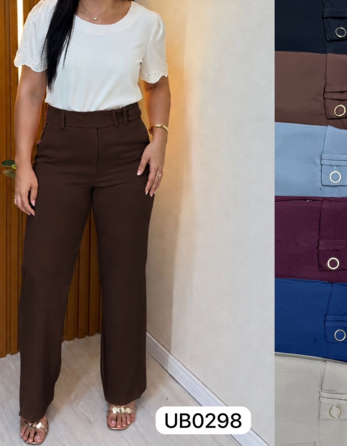 Calça pantalona alfaiataria 