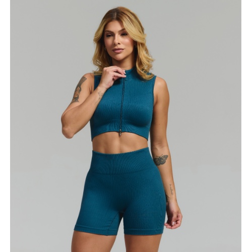 Conjunto de Short Canelado Premium IMPORT