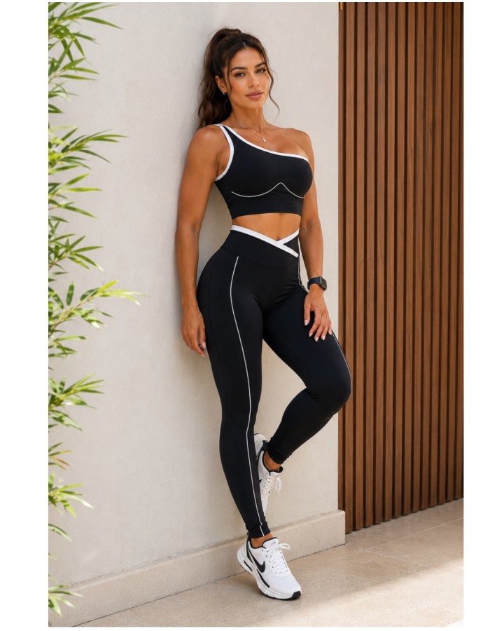 Conjunto Ombro só bicolor 