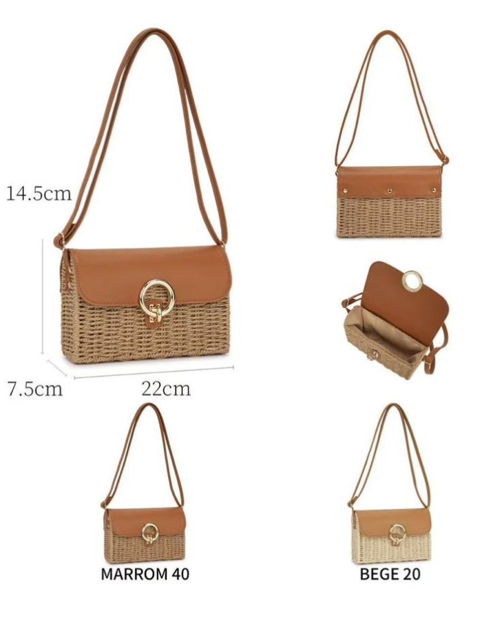 BOLSA DE PALHA  