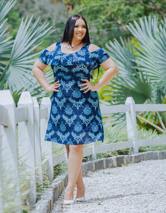 VESTIDO CURTO CIGANA - TAM G