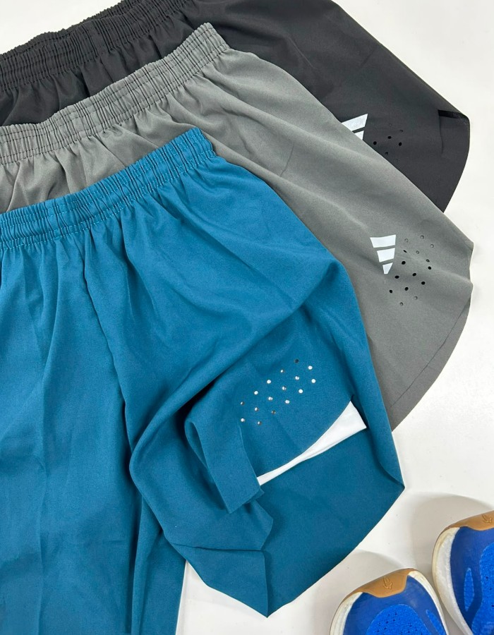 SHORT DUPLO LASER ADIDAS MASCULINO