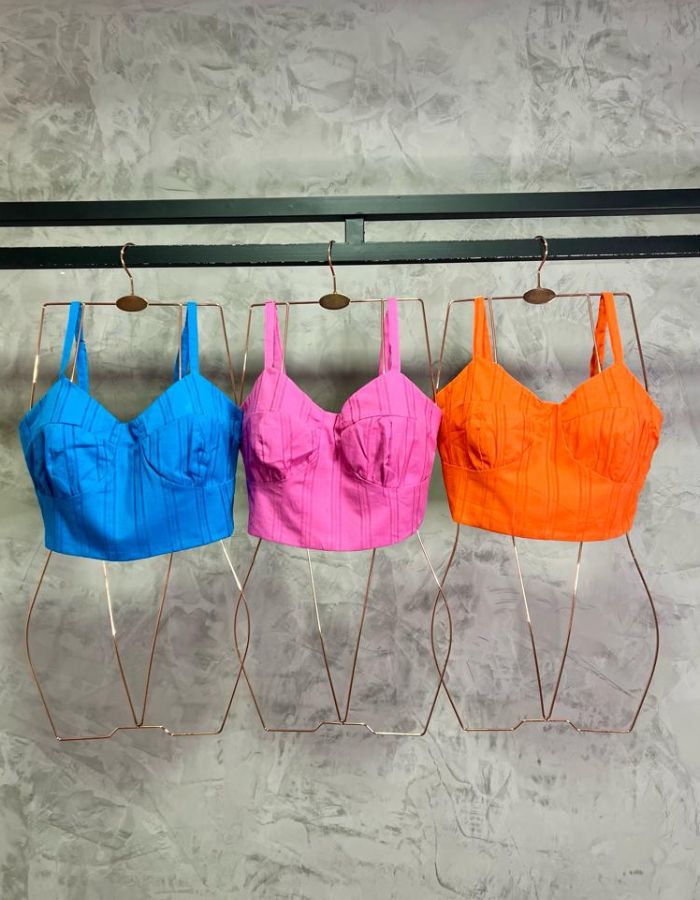 CROPPED BUSTO COTTON