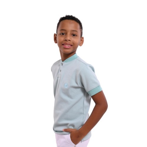  ********** PROMOÇÃO ********** CAMISETA INFANTIL GOLA PADRE DIAGONAL 