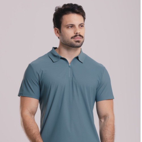 CAMISA DE ZÍPER TECH