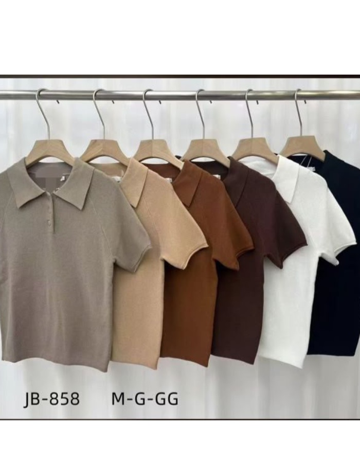 Blusa polo modal 