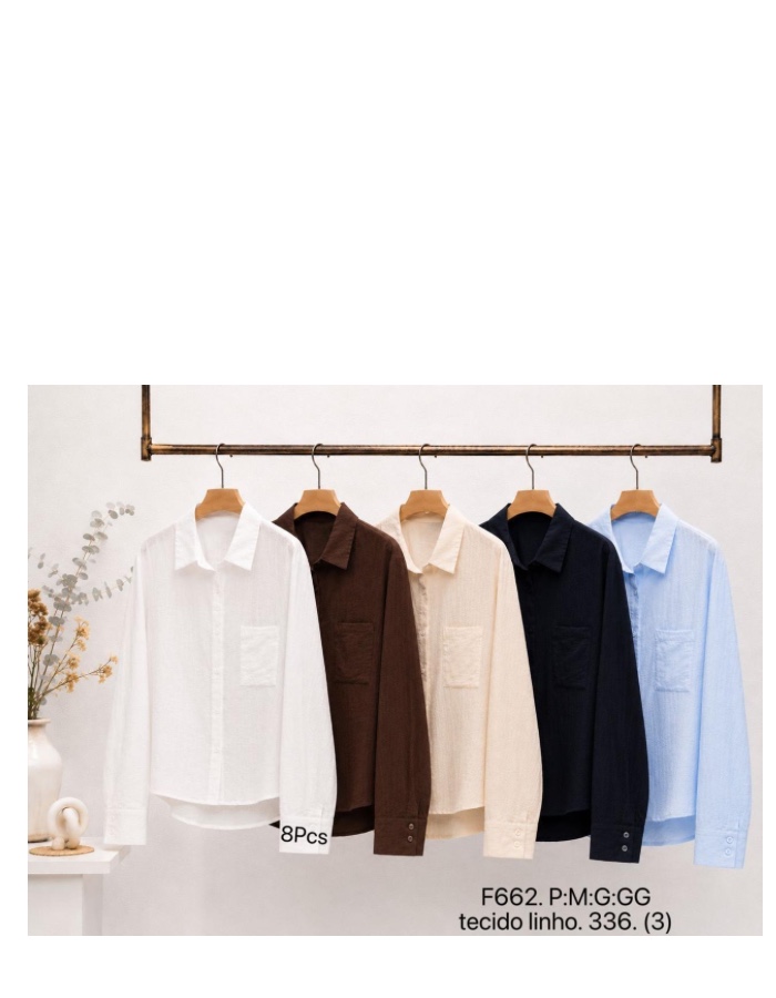 Blusa manga longa 
