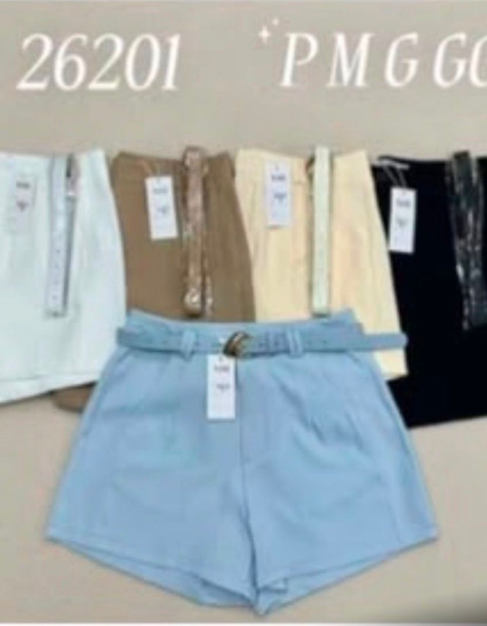 SHORT COM CINTO ALFAIATARIA PREMIUM