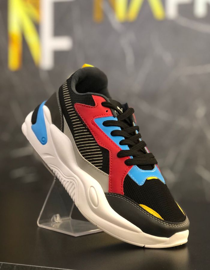 PUMA COLORIDO-VERMELHO/AZUL