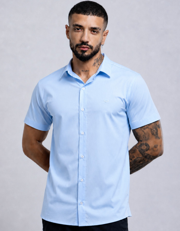 CAMISA MC TRICOLINE LISA