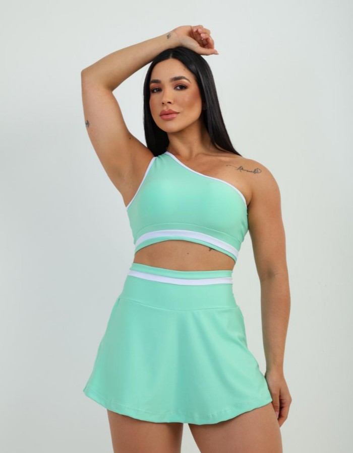 Conjunto short saia e top