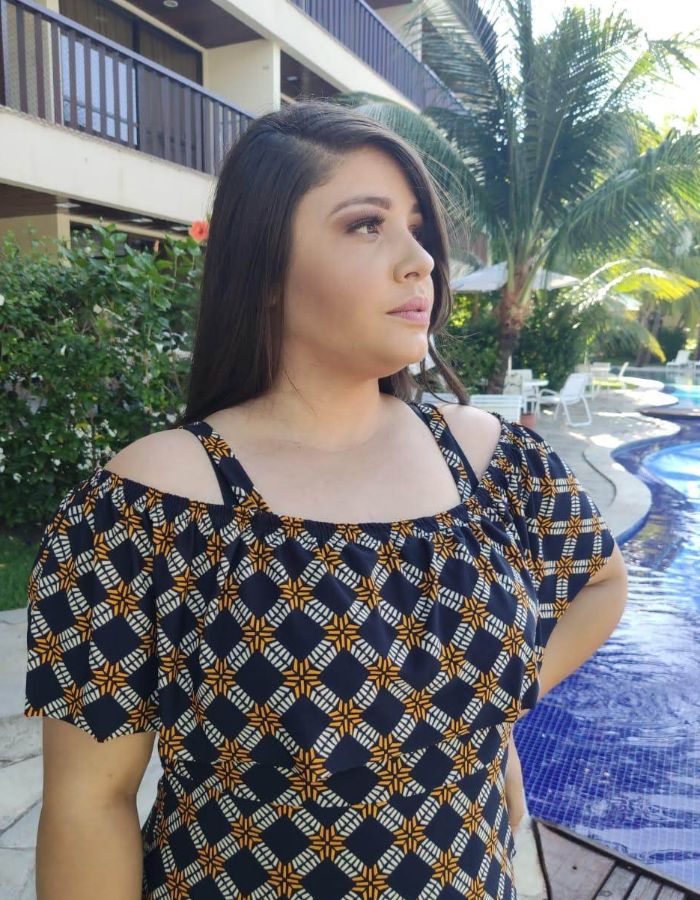 VESTIDO LONGO CIGANA - TAM G