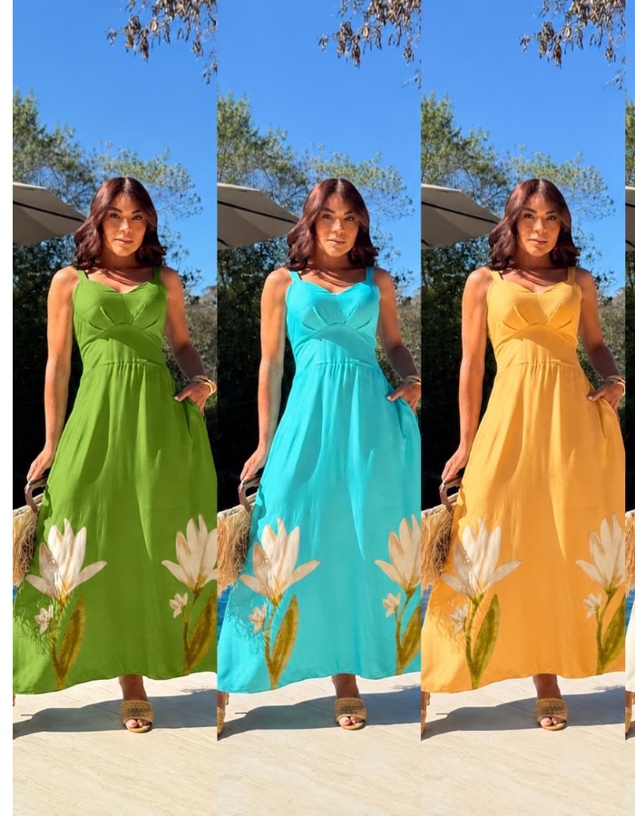 Vestido Longo Ligia