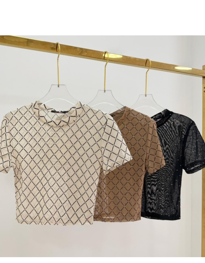 blusa de tule 